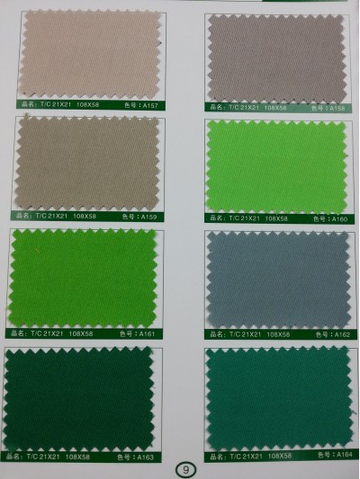 SD-DGYE   滌棉紗卡  T/C  21*21  108*58 細節-6